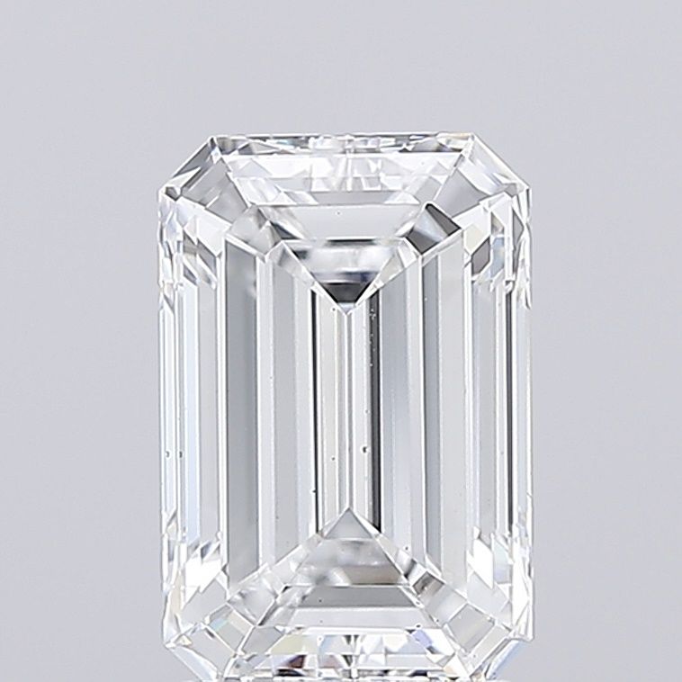 2.54 ct. emerald Lab Grown Diamond front image
