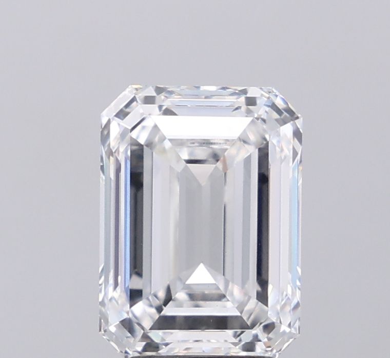 3.52 ct. emerald Lab Grown Diamond front image