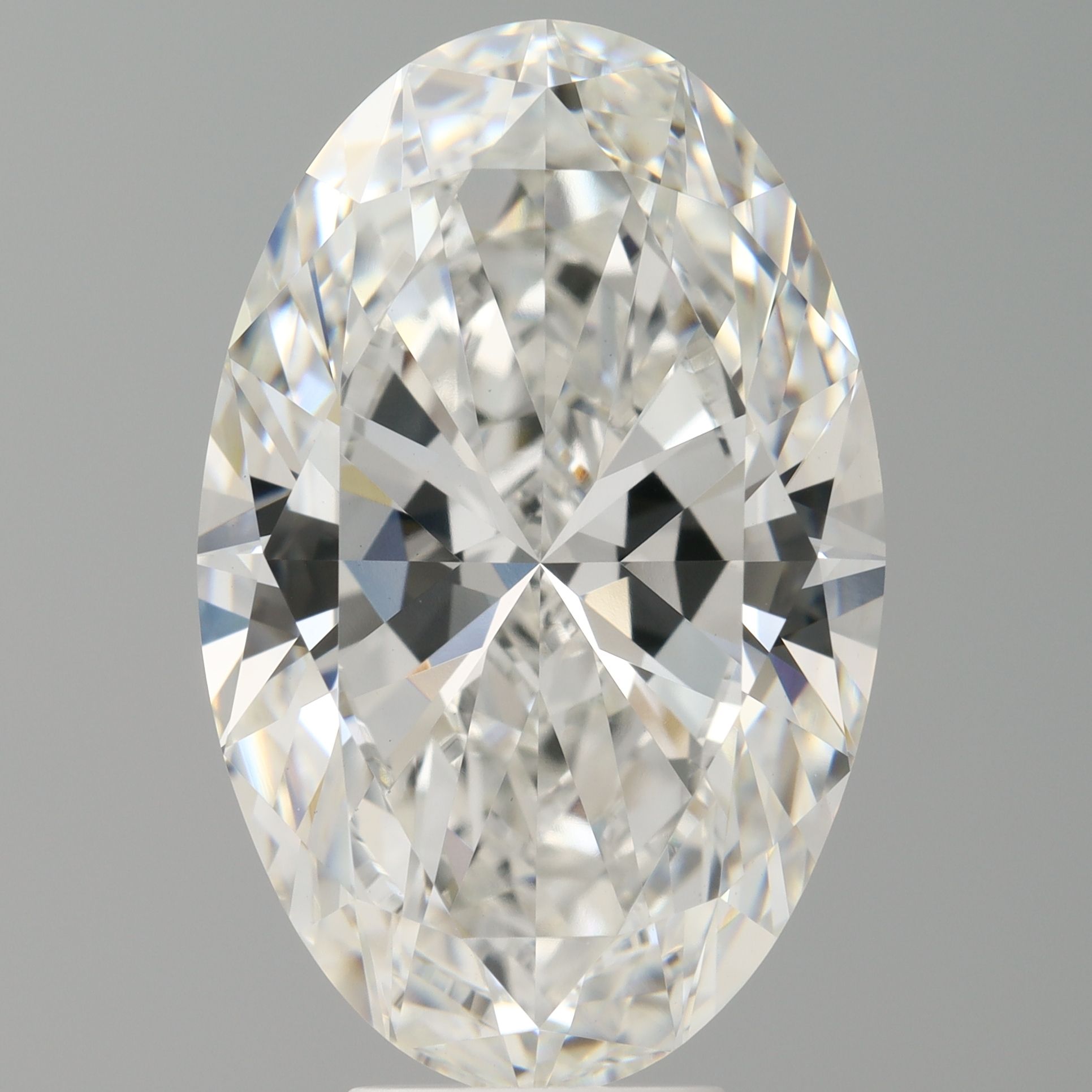 7.54 ct. oval Lab Grown Diamond front image
