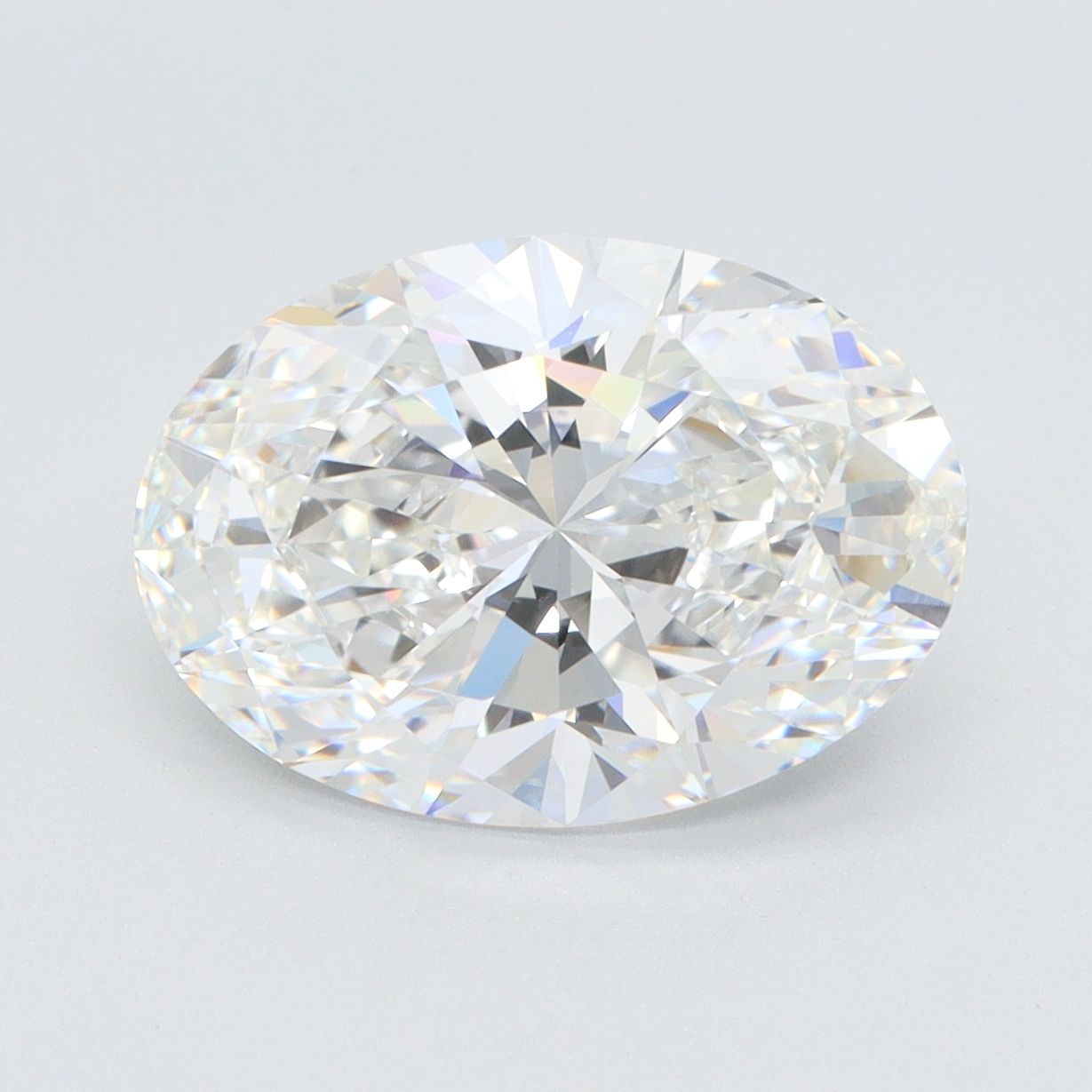 4.12 ct. oval Lab Grown Diamond front image