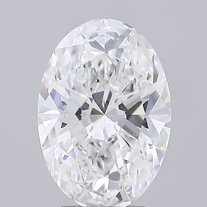 3.83 ct. oval Lab Grown Diamond front image