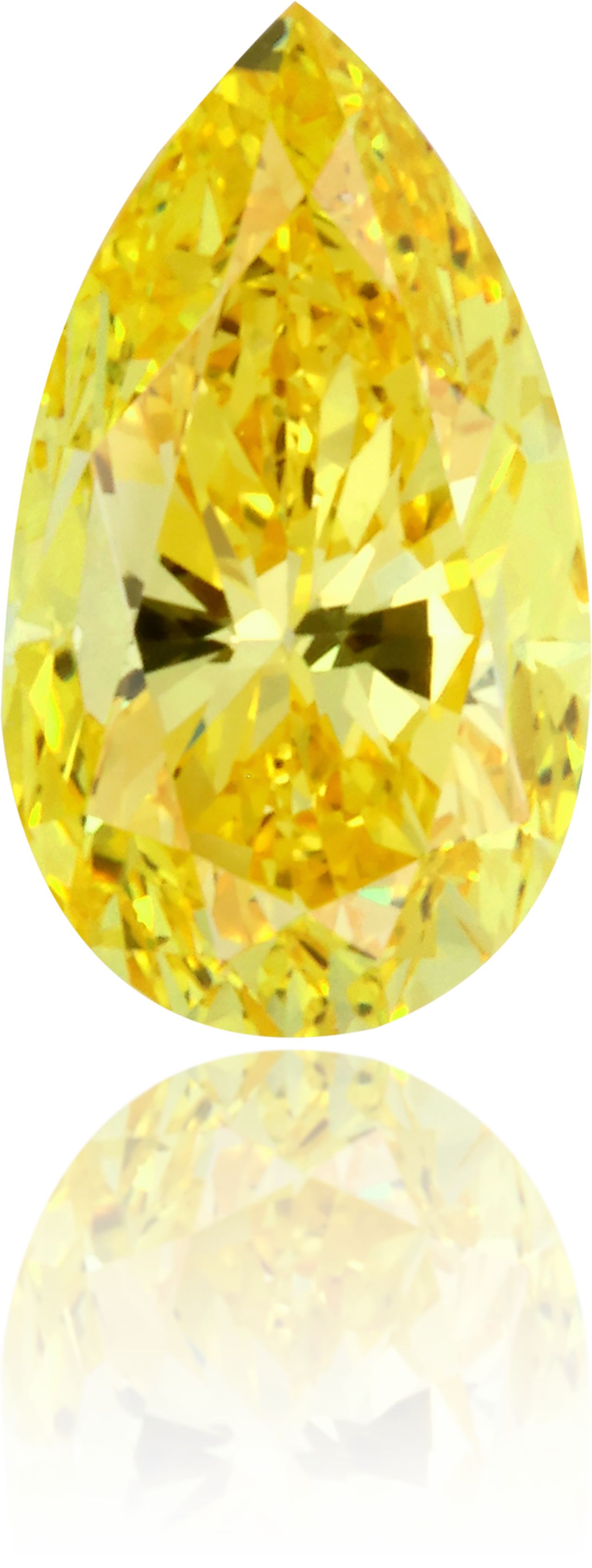 Diament 0.76 ct Fancy Vivid Orangey Yellow/VS2