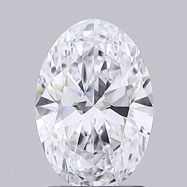 1.22 ct. oval Lab Grown Diamond front image