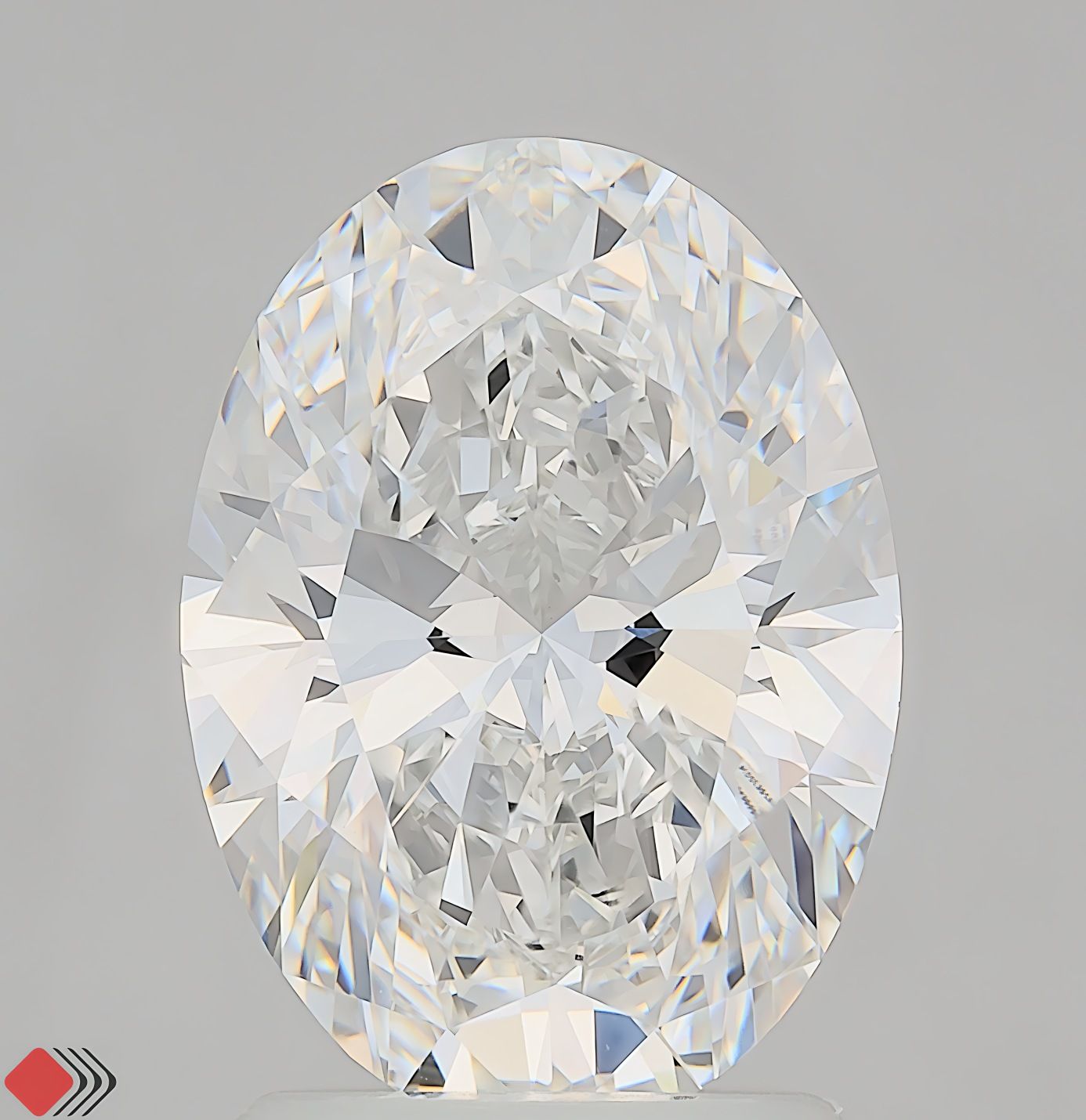 2.03 ct. oval Lab Grown Diamond front image