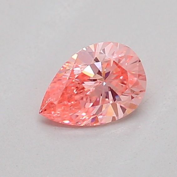 0.2 CT Fancy Vivid Pink PEAR