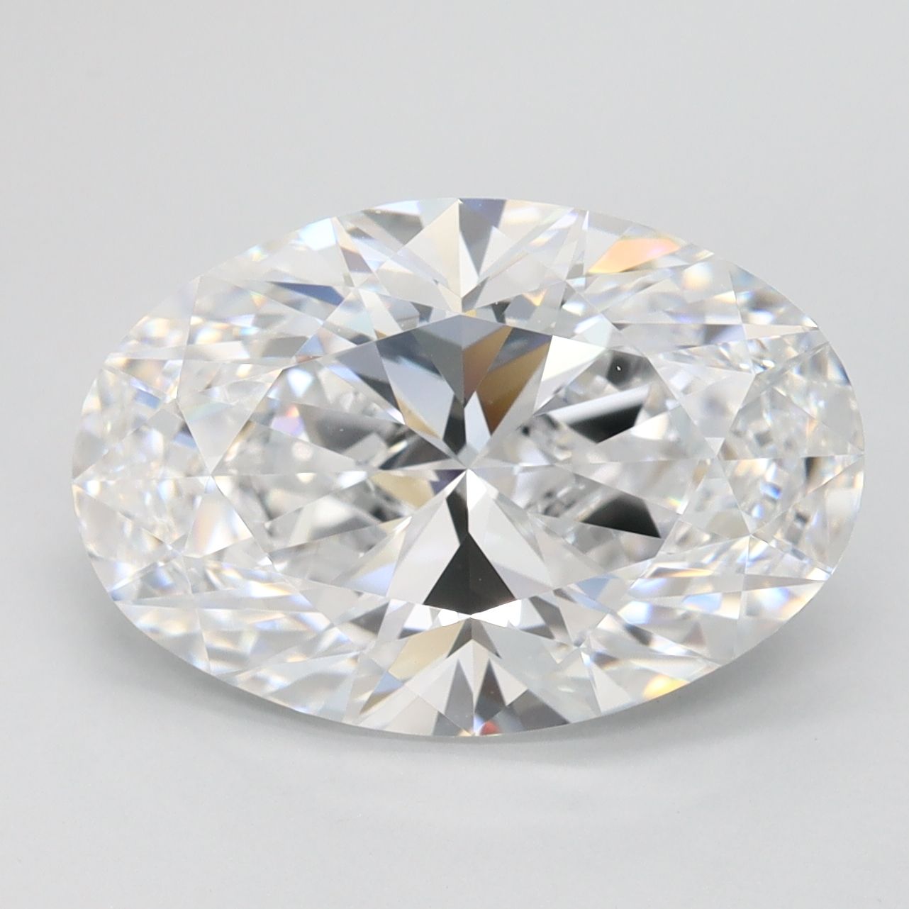 4.10 ct. oval Lab Grown Diamond front image