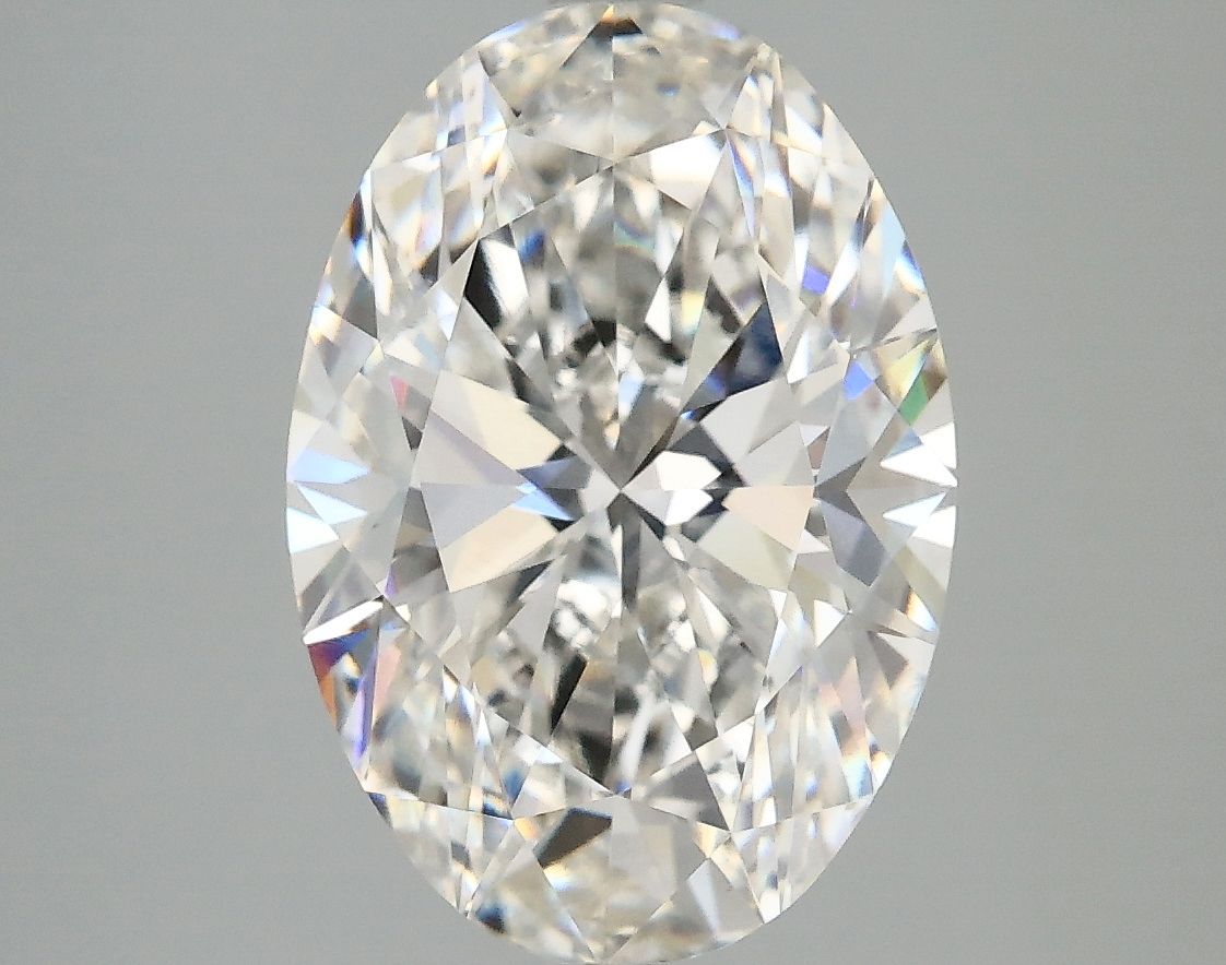 3.94 ct. oval Lab Grown Diamond front image