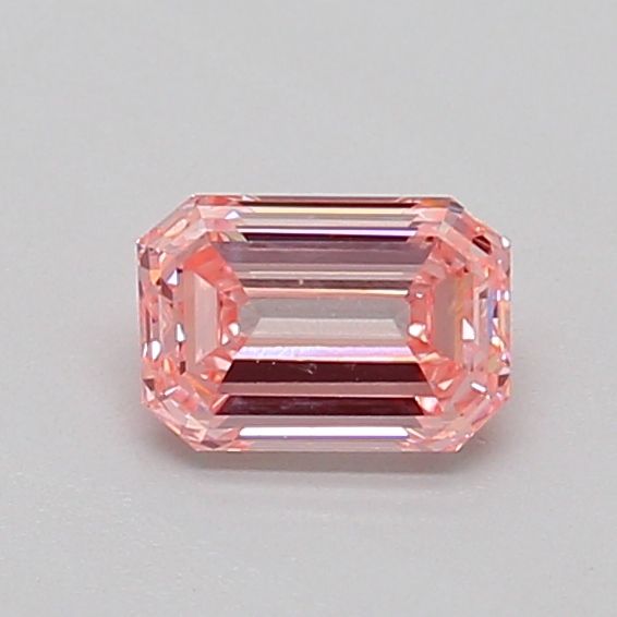 0.53 CT Fancy Intense Pink EMERALD