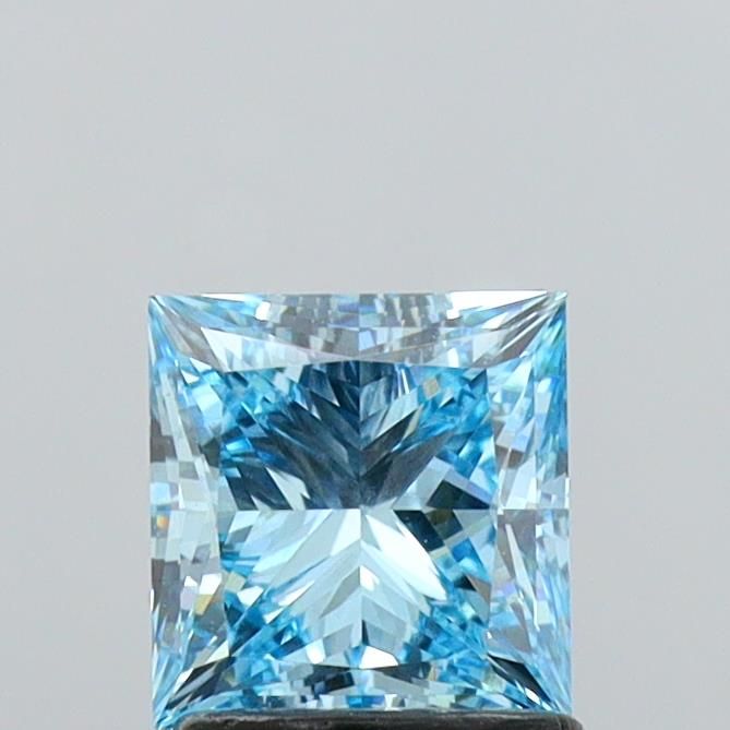1.45 CT Fancy Vivid Blue PRINCESS