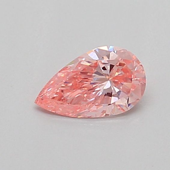 0.31 CT Fancy Vivid Pink PEAR