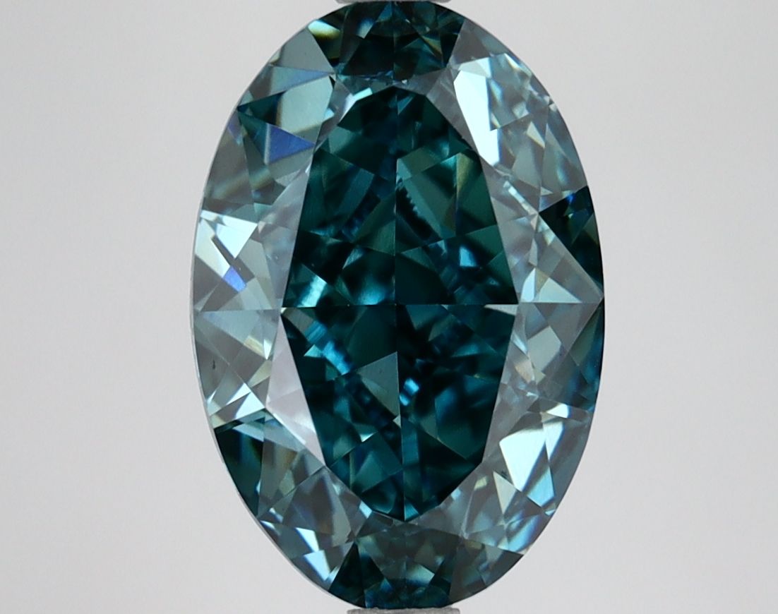 4.06 ct. oval Lab Grown Diamond front image