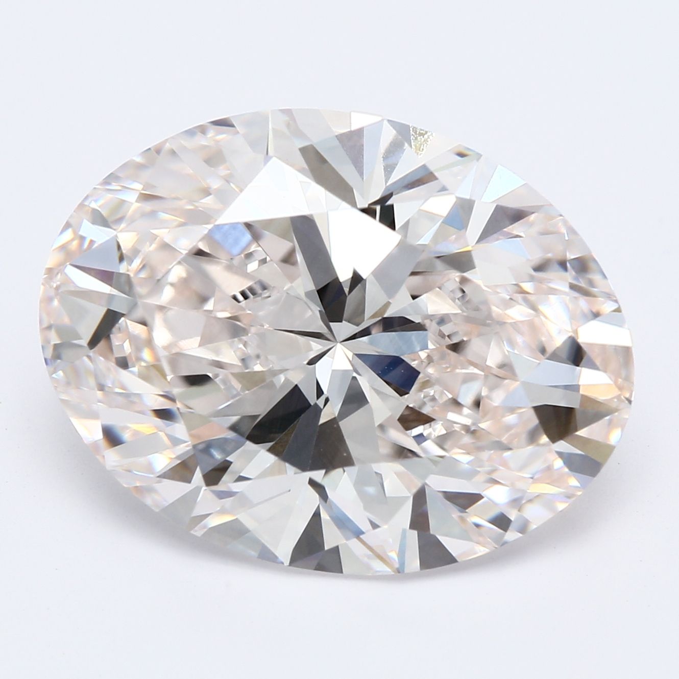 7.83 ct. oval Lab Grown Diamond front image