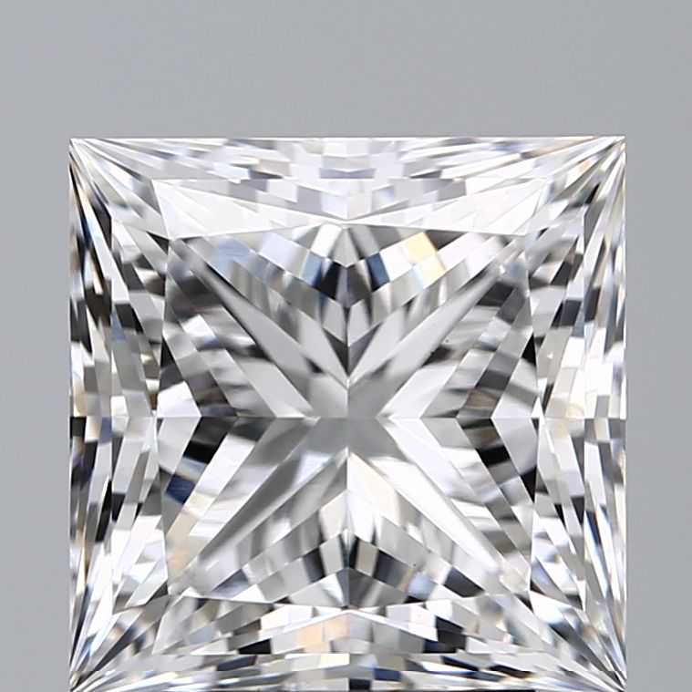 4.06 ct. princess Lab Grown Diamond front image