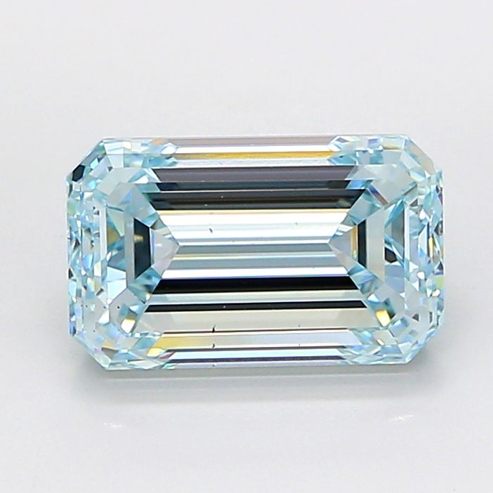 5.03 ct. emerald Lab Grown Diamond front image