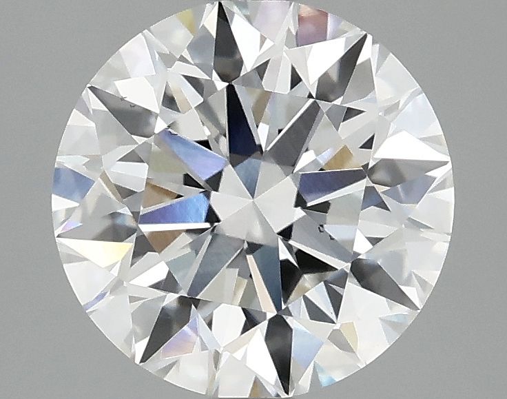 2.56 ct. round Lab Grown Diamond front image