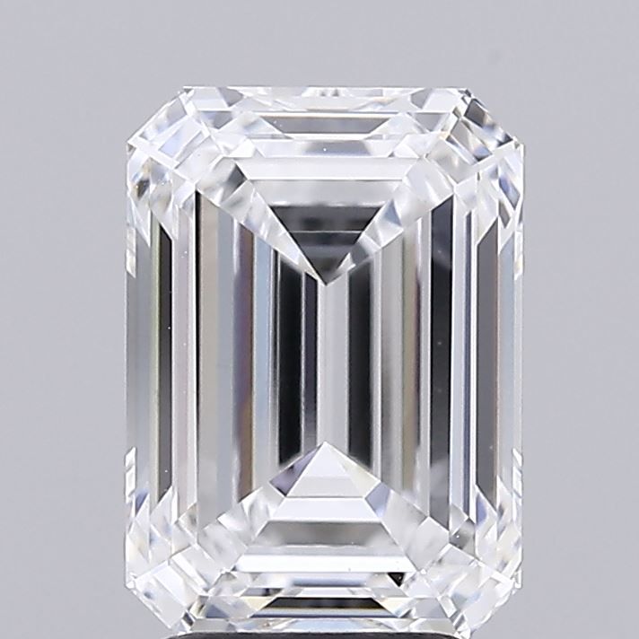 3.04 ct. emerald Lab Grown Diamond front image