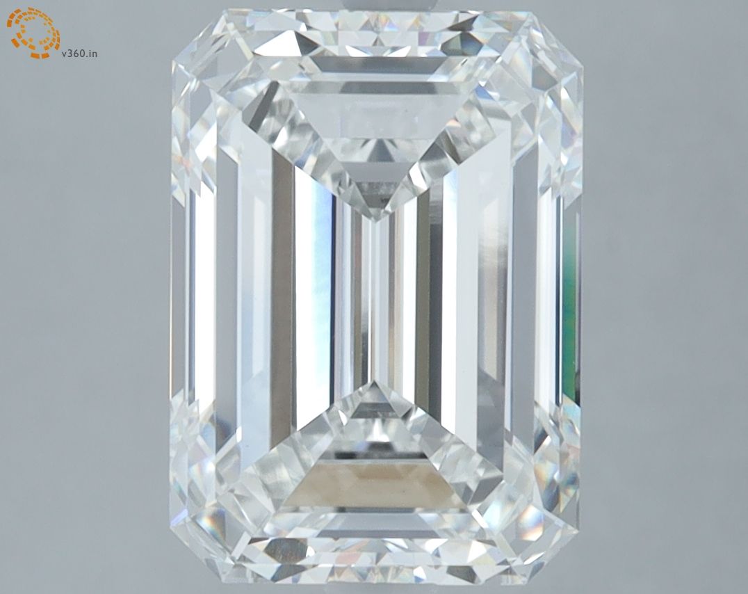 4.90 ct. emerald Lab Grown Diamond front image