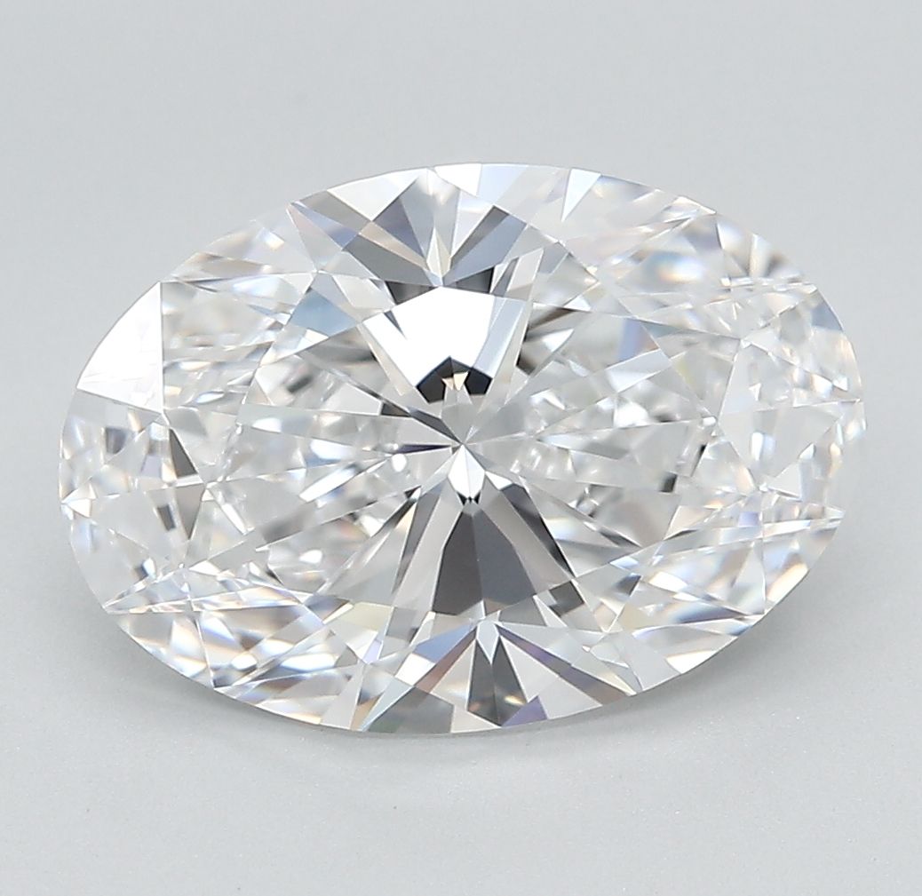 4.11 ct. oval Lab Grown Diamond front image