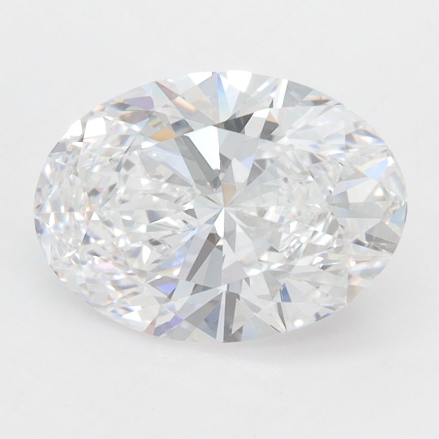 2.10 ct. oval Lab Grown Diamond front image