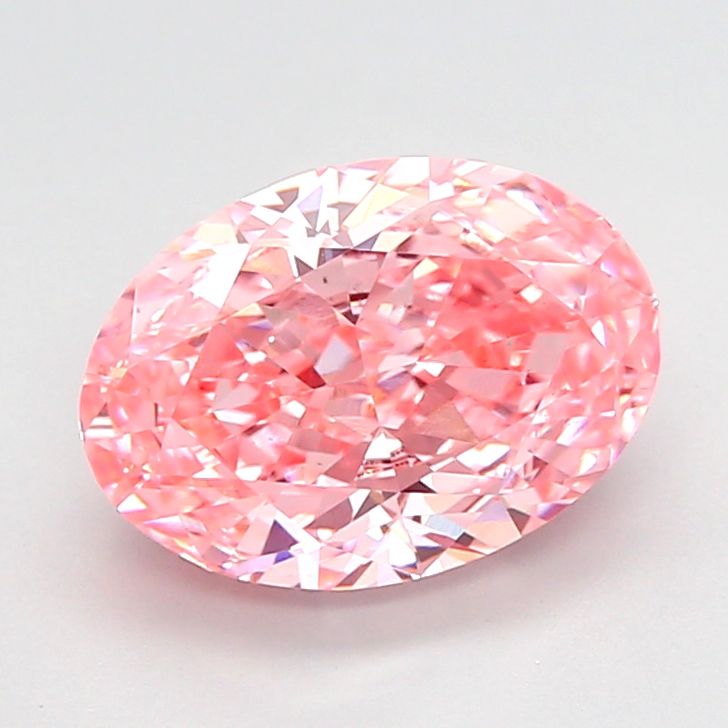 3.02 ct. oval Lab Grown Diamond front image