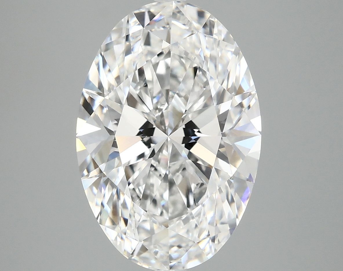 5.03 ct. oval Lab Grown Diamond front image