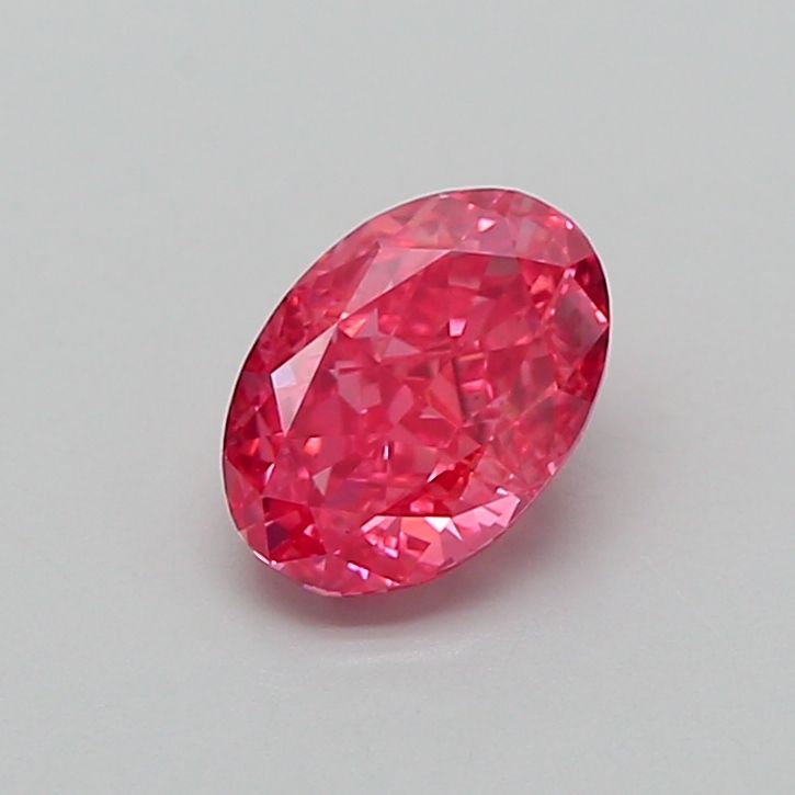 1.01 CT Fancy Vivid Pink OVAL