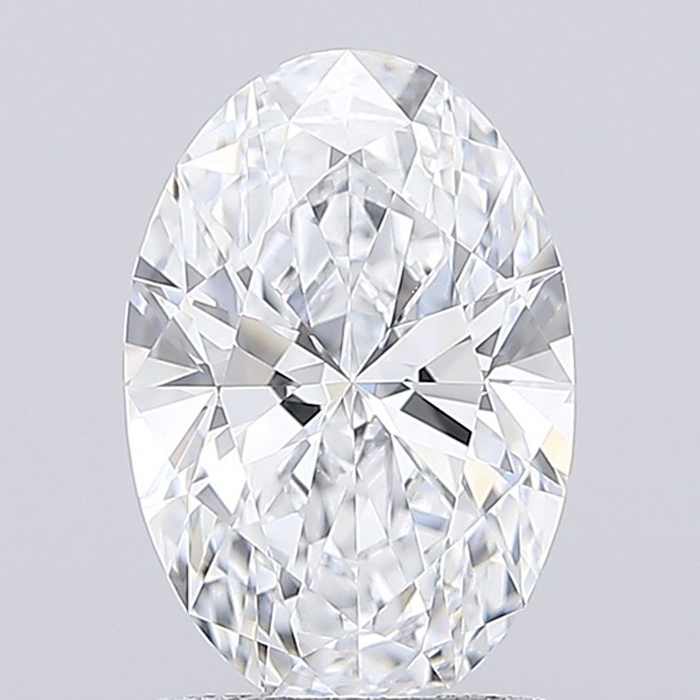 1.76 ct. oval Lab Grown Diamond front image