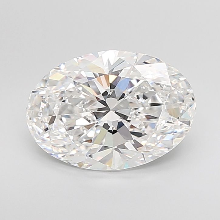 5.01 ct. oval Lab Grown Diamond front image