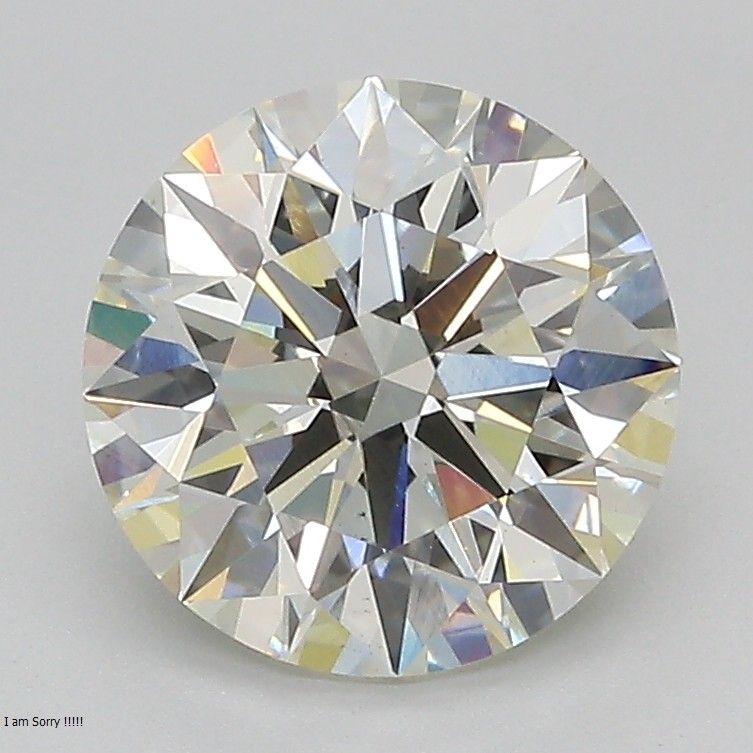 2.57 ct. round Lab Grown Diamond front image