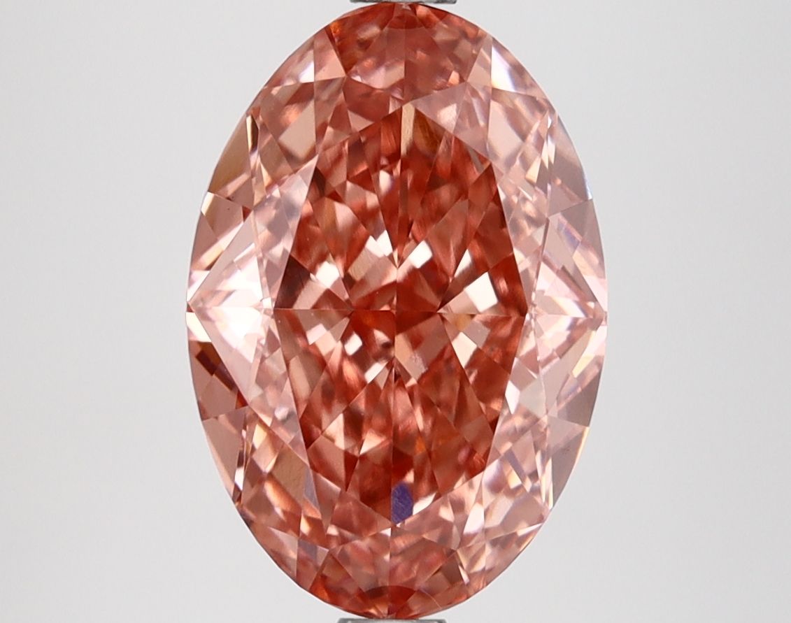 3.89 ct. oval Lab Grown Diamond front image