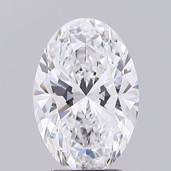 2.01 ct. oval Lab Grown Diamond front image
