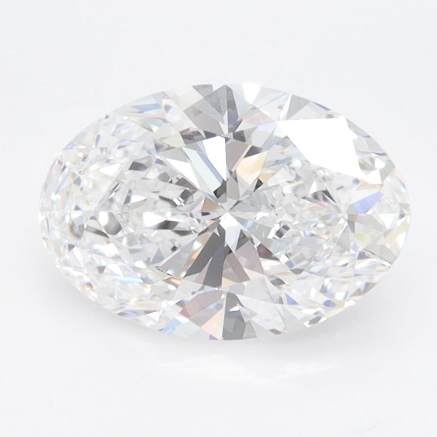 2.02 ct. oval Lab Grown Diamond front image