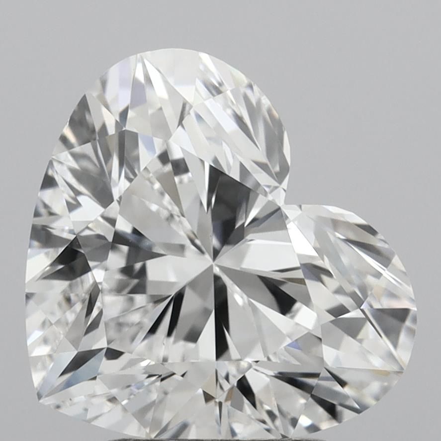 2.97 ct. heart Lab Grown Diamond front image