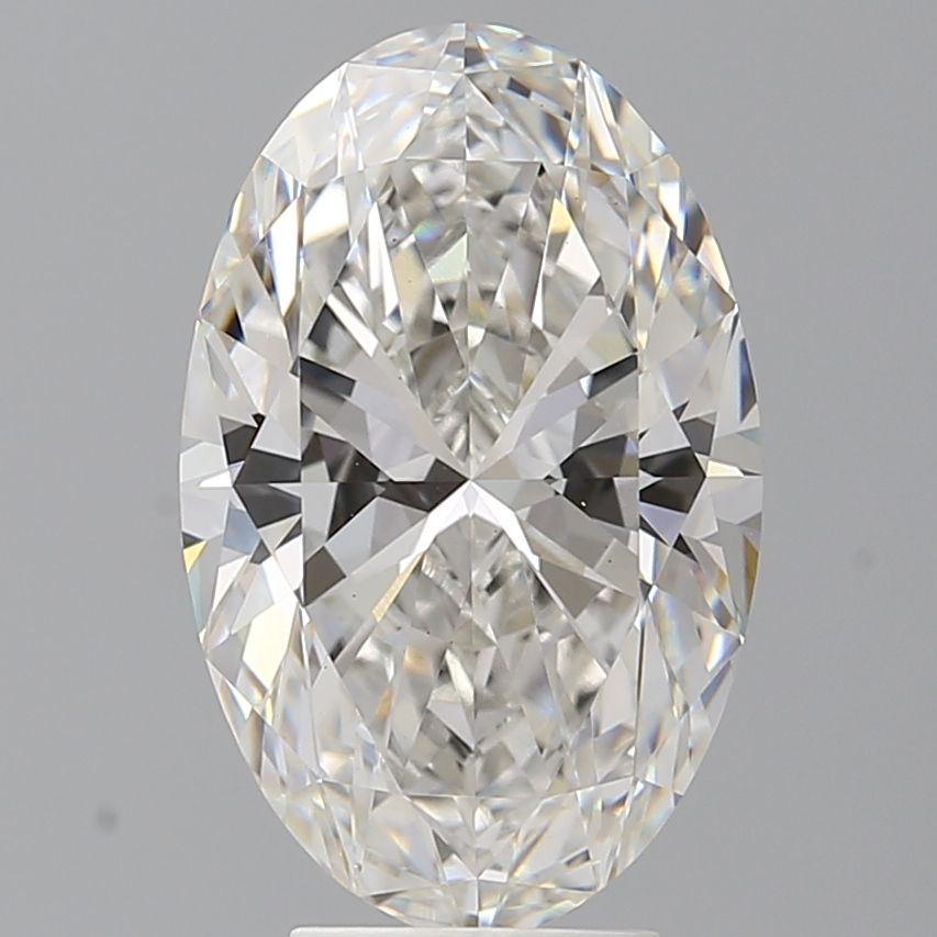 5.02 ct. oval Lab Grown Diamond front image