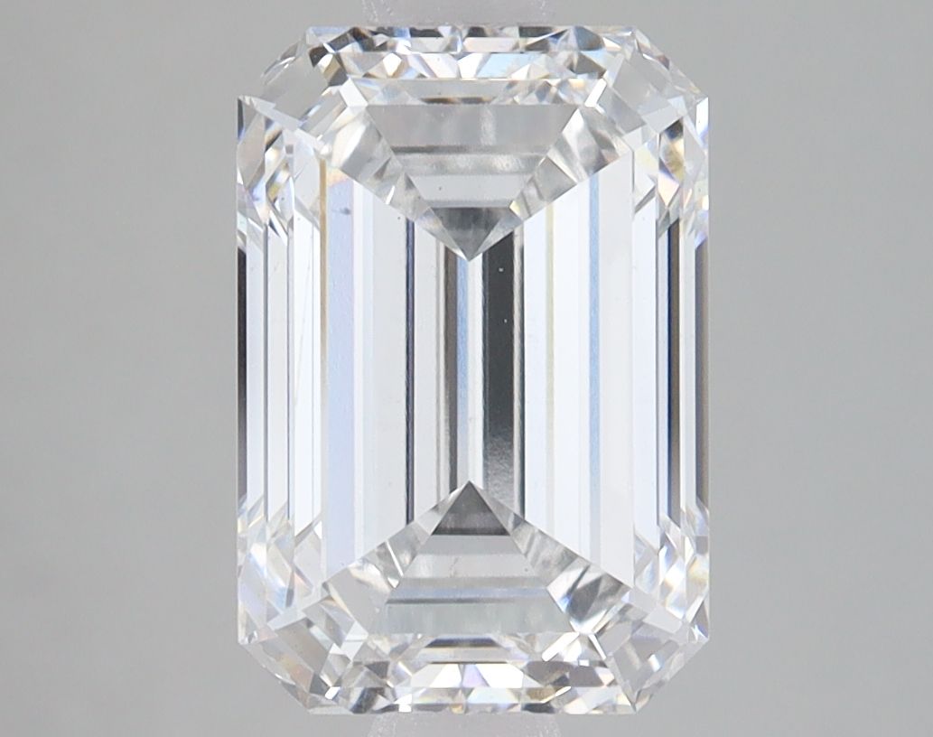 Diamant Émeraude 3.66 ct - Couleur E - Pureté VS2