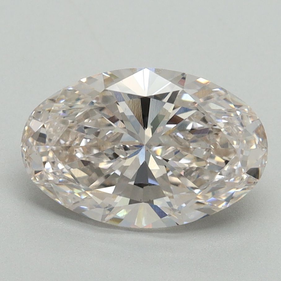 2.08 ct. oval Lab Grown Diamond front image