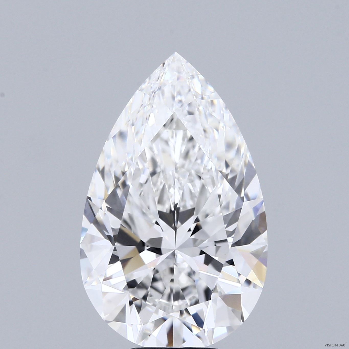8.08 ct. pear Lab Grown Diamond front image