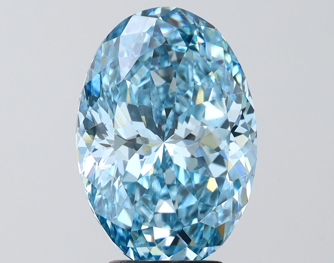 5.01 ct. oval Lab Grown Diamond front image