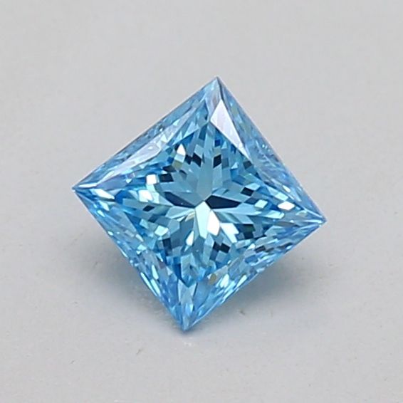 0.22 CT Fancy Vivid Blue PRINCESS
