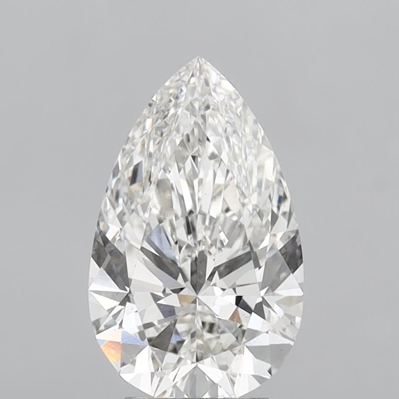4.06 ct. pear Lab Grown Diamond front image