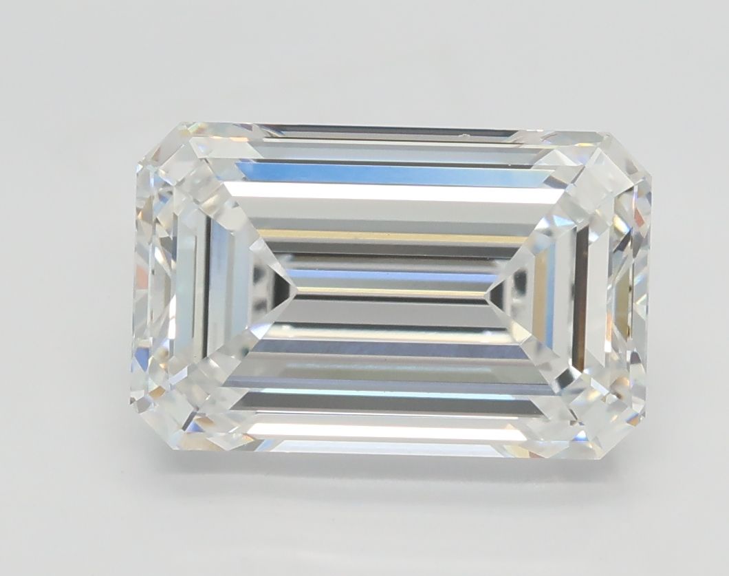Diamant Émeraude 3.52 ct - Couleur E - Pureté VVS2