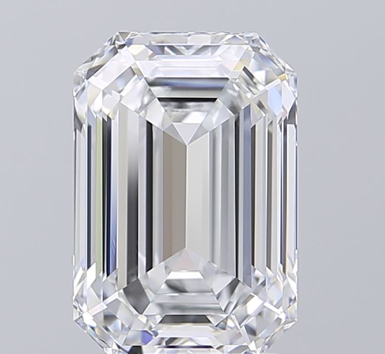 4.02 ct. emerald Lab Grown Diamond front image