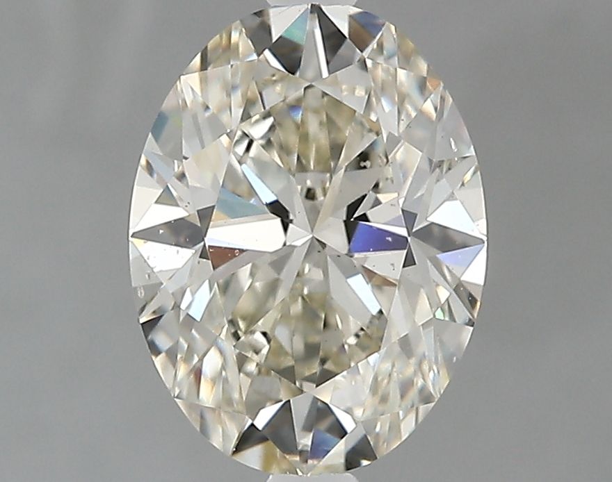 2.01 ct. oval Lab Grown Diamond front image
