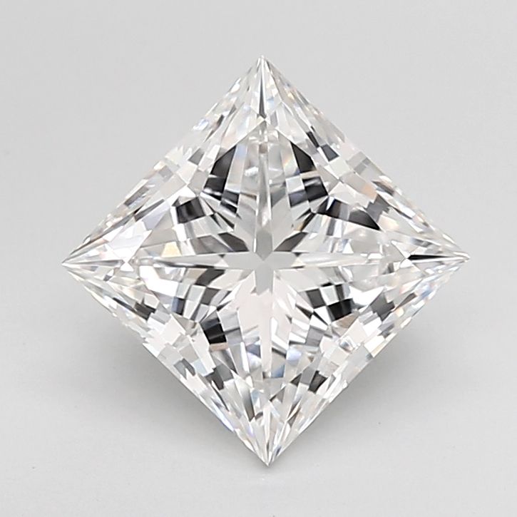 3.03 ct. princess Lab Grown Diamond front image