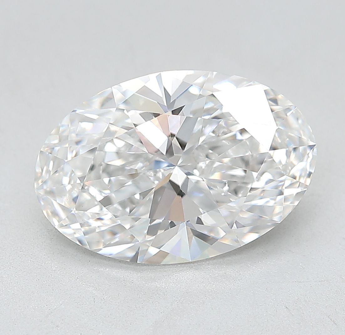 3.34 ct. oval Lab Grown Diamond front image