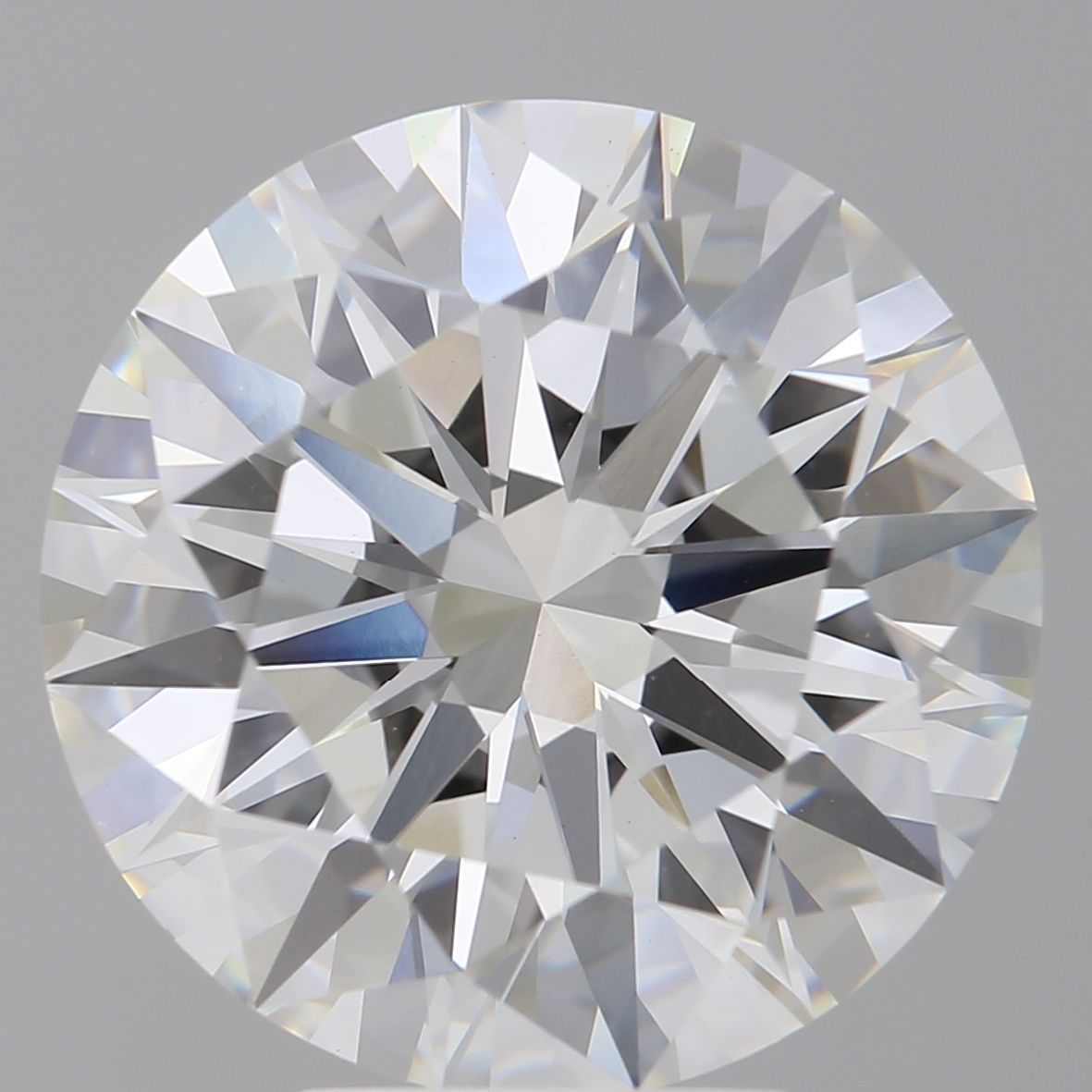 6.10 ct. round Lab Grown Diamond front image