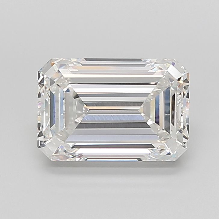 7.09 ct. emerald Lab Grown Diamond front image