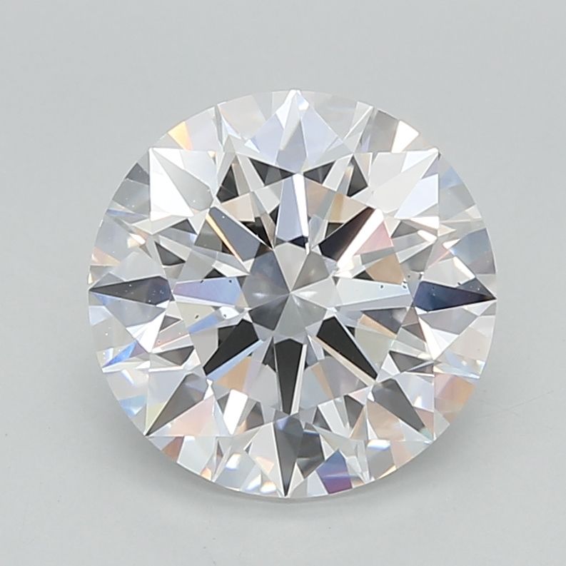 2.54 ct. round Lab Grown Diamond front image