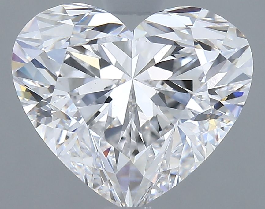 2.62 ct. heart Lab Grown Diamond front image
