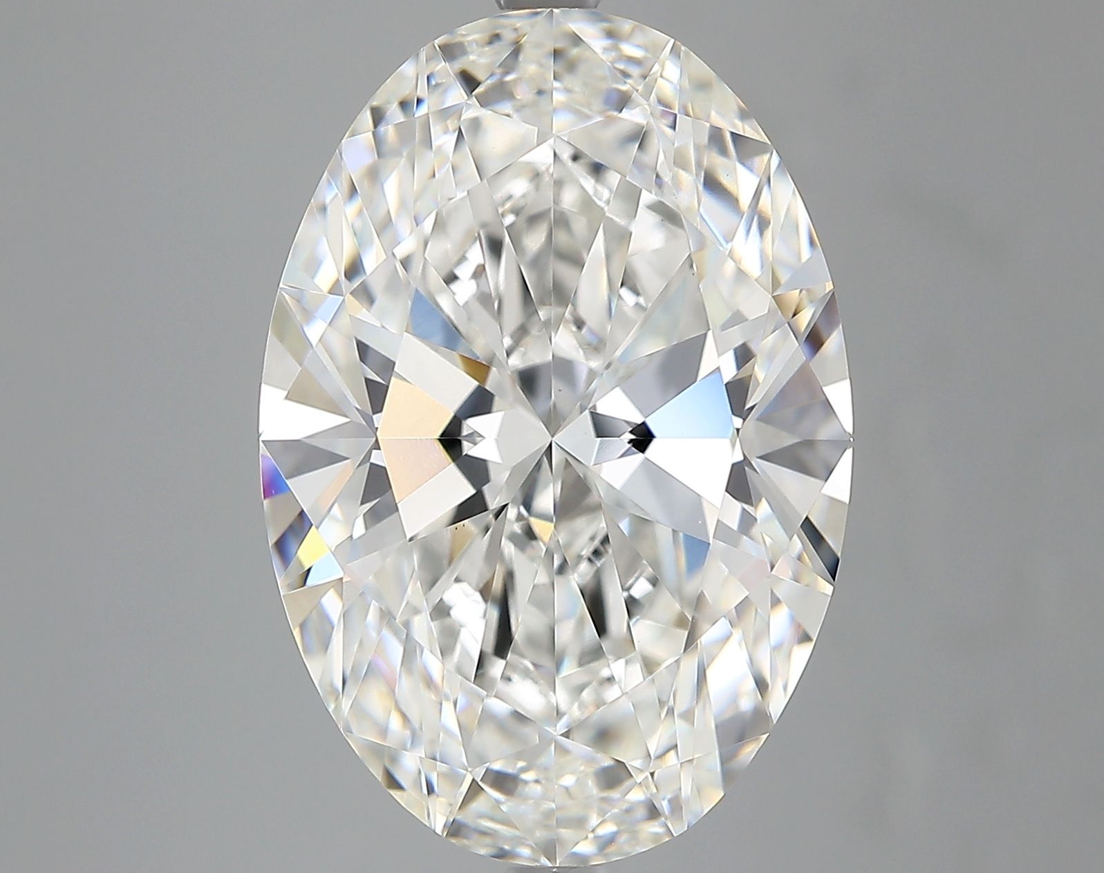8.09 ct. oval Lab Grown Diamond front image